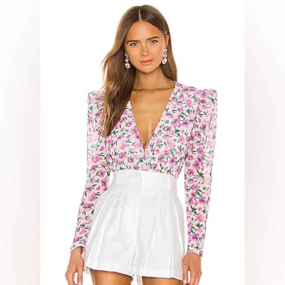 iorane floral bodysuit